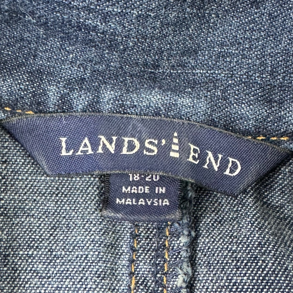Lands’ End Jean Jacket - Picture 5 of 7